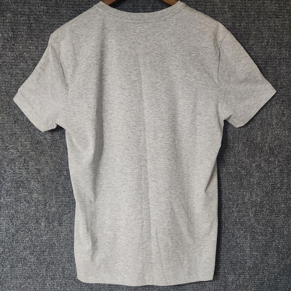 Lacoste Mens Short Sleeve Caviar Croc Regular Fit V Neck T-Shirt Basic Tee Sz M - Picture 2 of 10